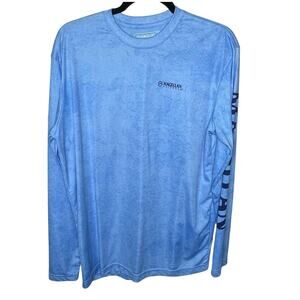 Magellan Men’s Size Medium Classic Fit T-Shirt Moisture Wicking Long Sleeves